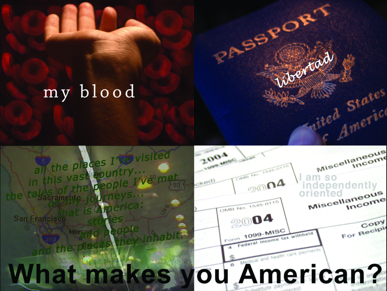 Mariam Ghani, Points of Proof postcard