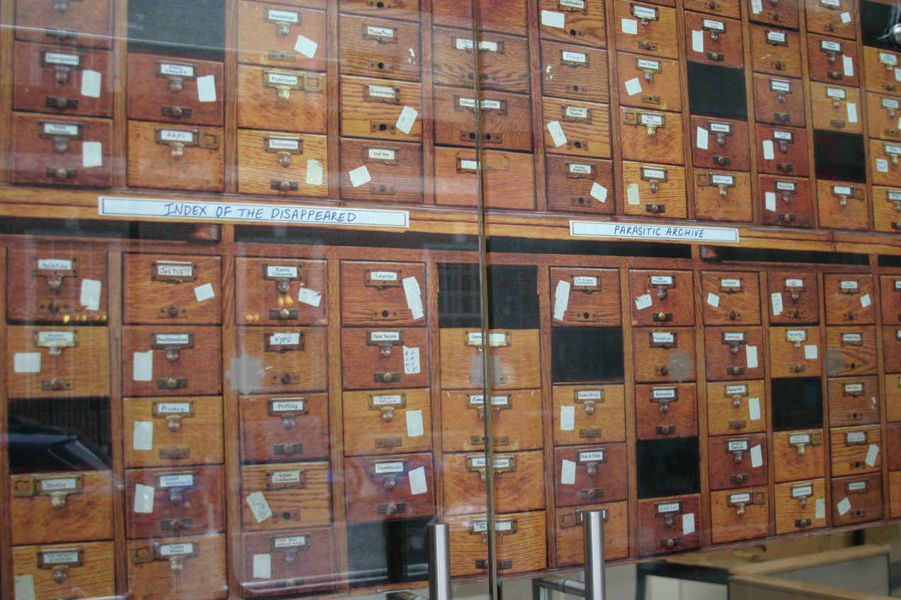 Index of the Disappeared: Parasitic Archive